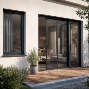 Moustiquaire pour baie vitrée installée par Volet Express à Perpignan